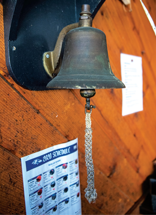 A bell at CVP