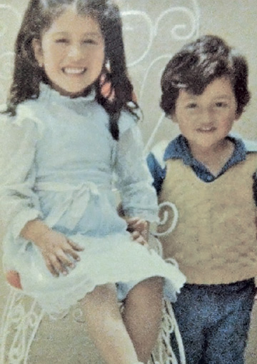 Catalina Rodriguez Lima and her brother Geovanny