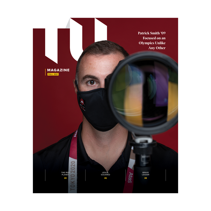 cover of fall 2021 TU Magazine
