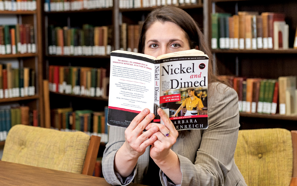 Suzanna Conrad reading Nickle and Dimed