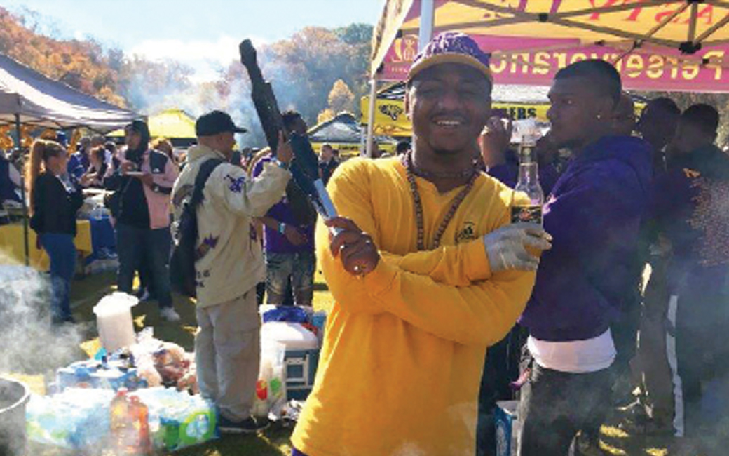 Alumni homecoming tailgate