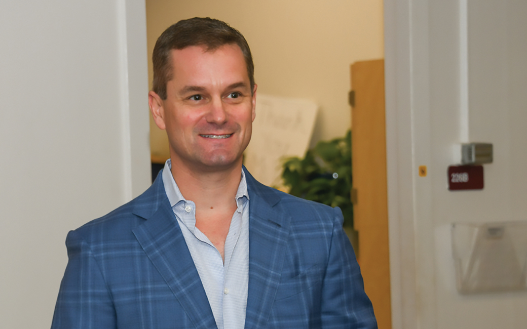 Former TU SGA President Chad Gobel