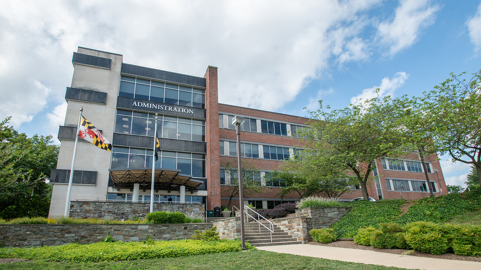 TU administration building
