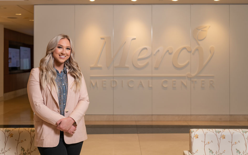 Alexis Garloff at Mercy Medical Center