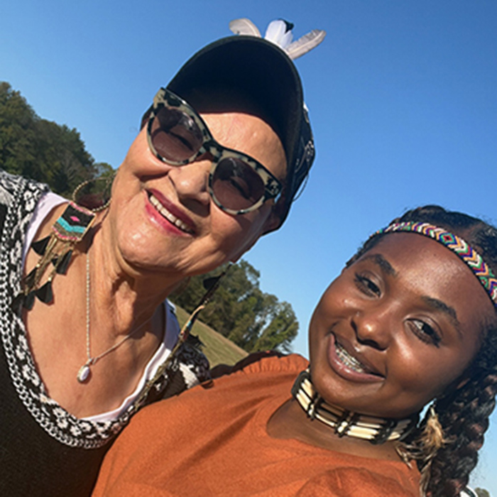 Alexis Norwood and her Grandmother