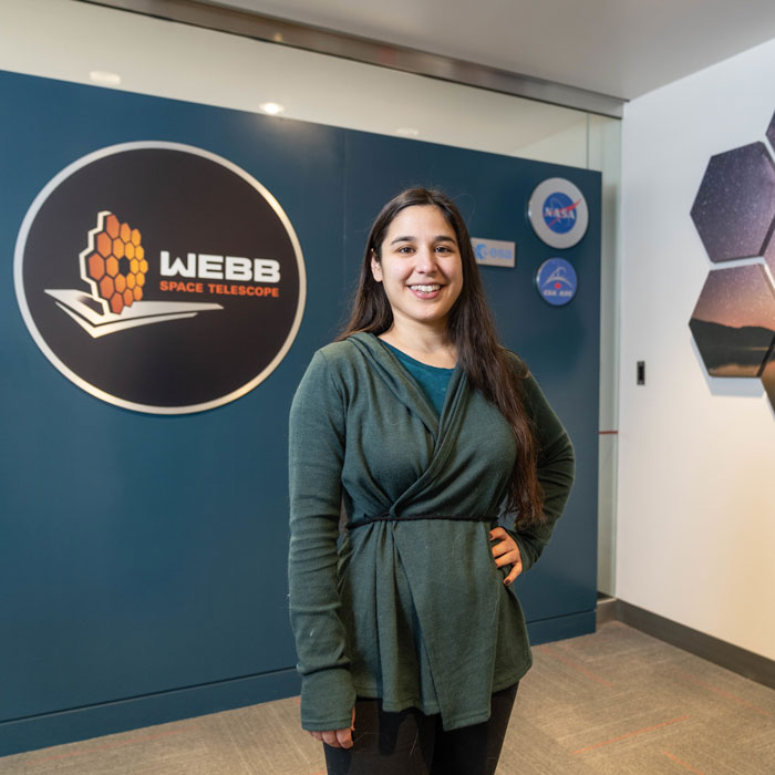 Alyssa Pagan '06 at the Space Telescope Science Institute 