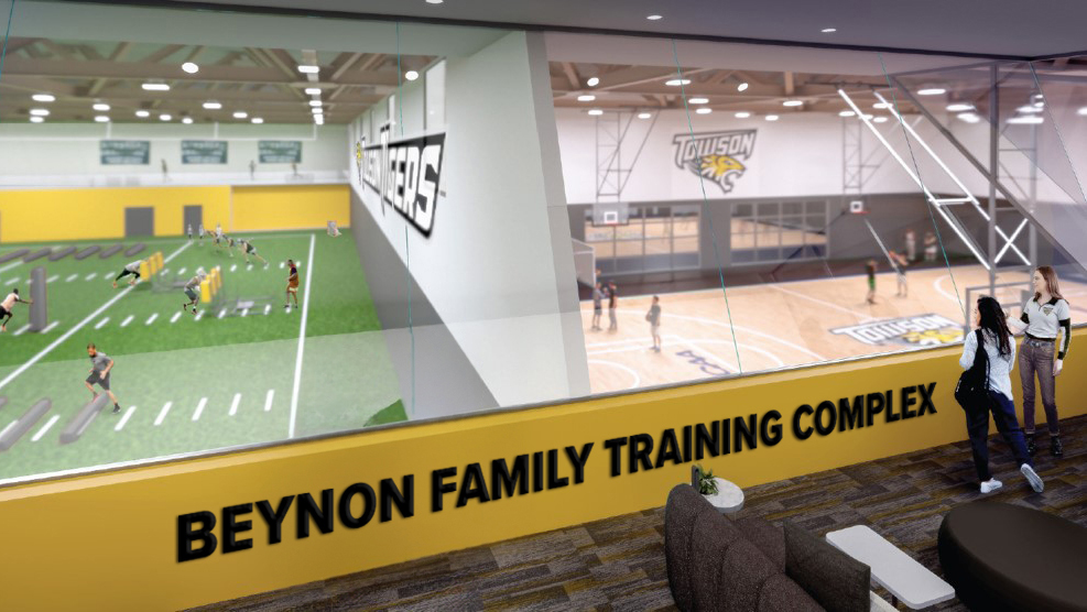 Beynon Family Training Complex rendering