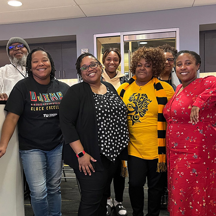 members of the black faculty and staff association