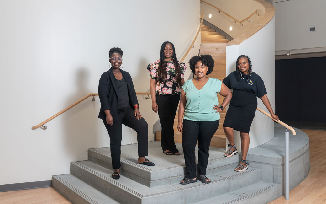 Members of the Black Facaulty and Staff Association