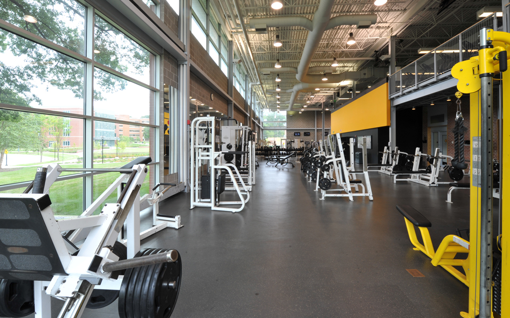 Burdick Fitness area in 2015