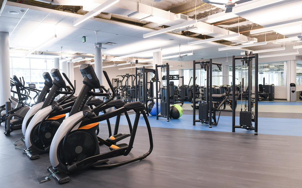 Burdick Fitness Center in 2018