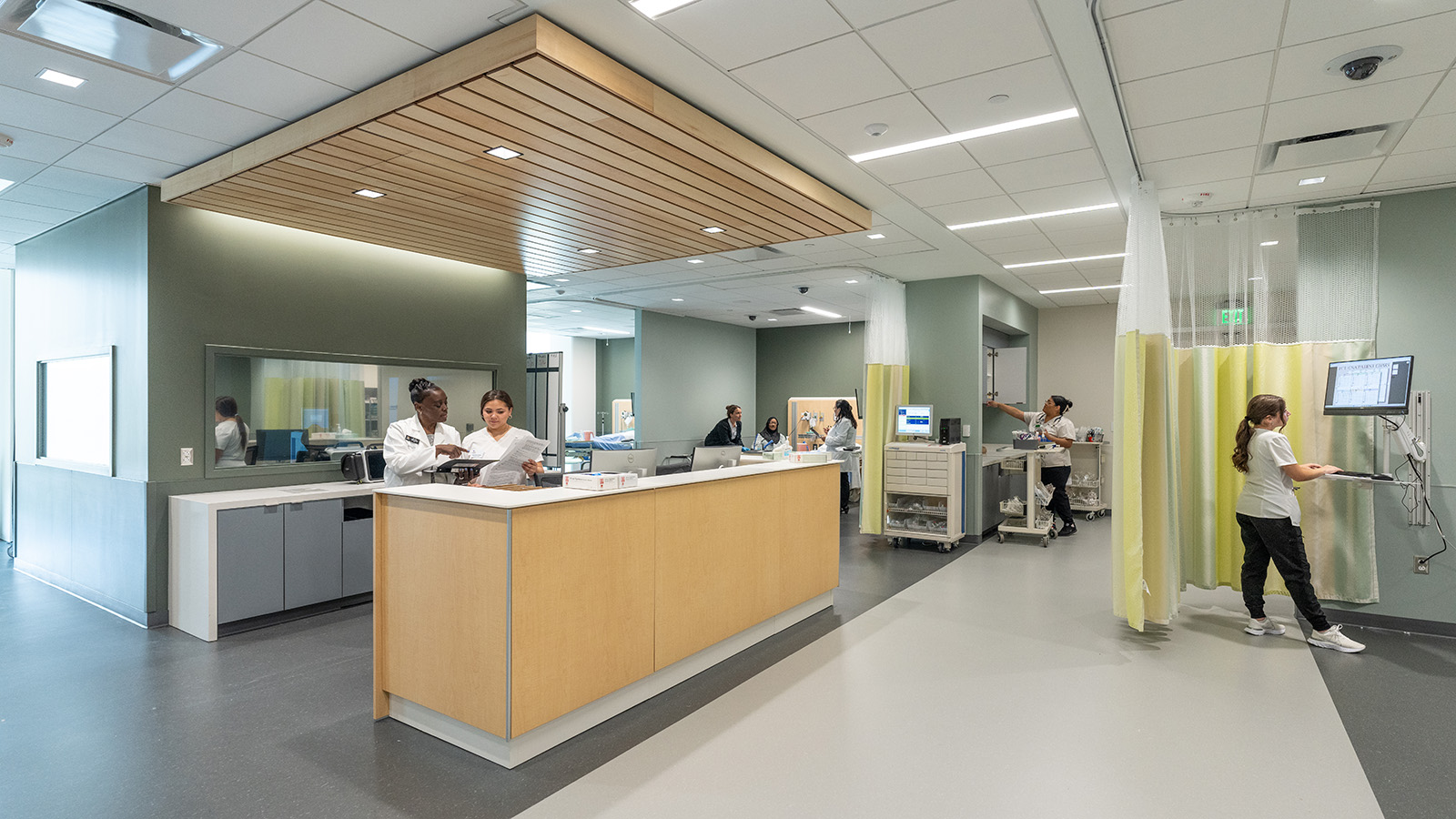 College of health professions simulation room 