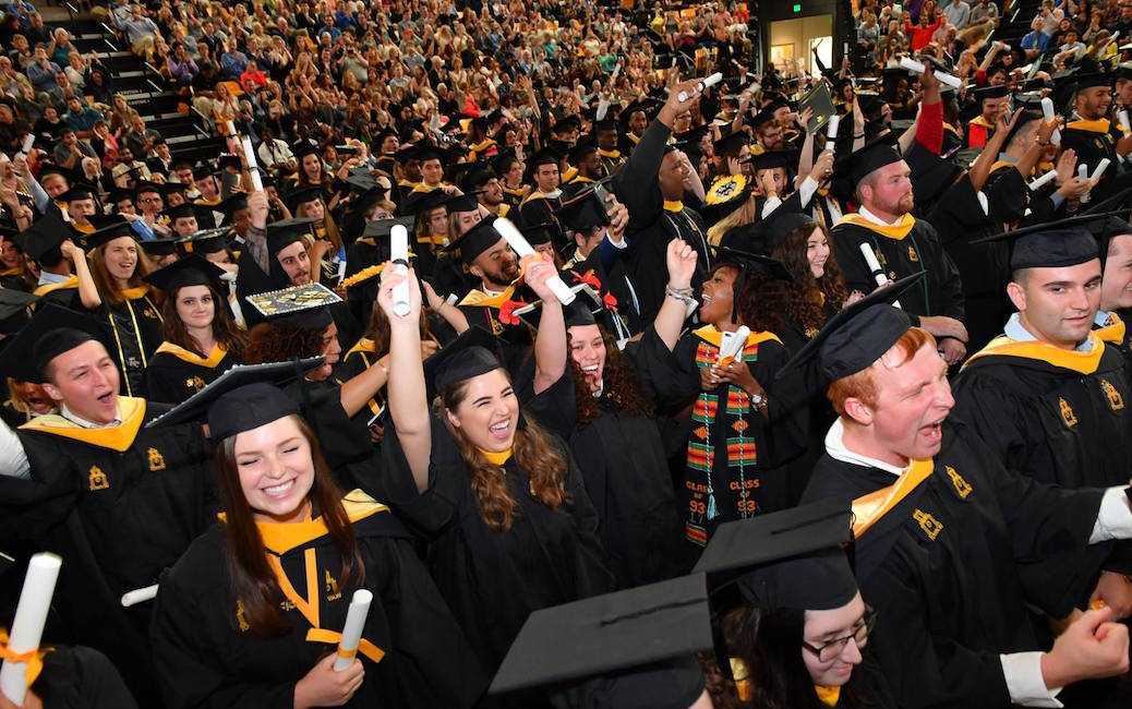 Congratulations to all our newly minted graduates! Towson University