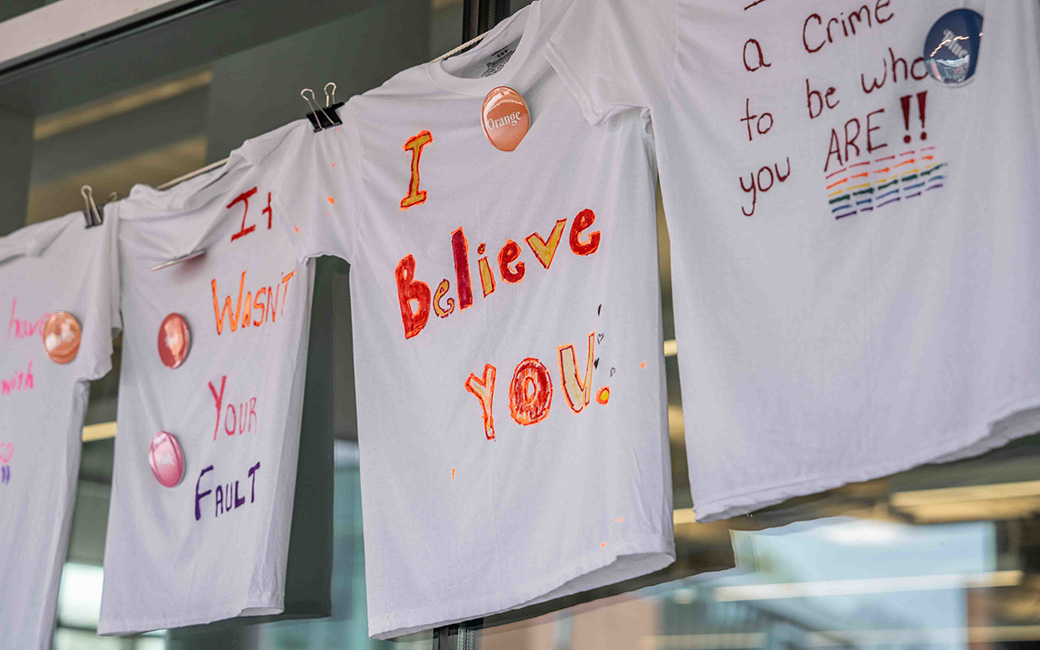 clothesline project for sexual assault awareness