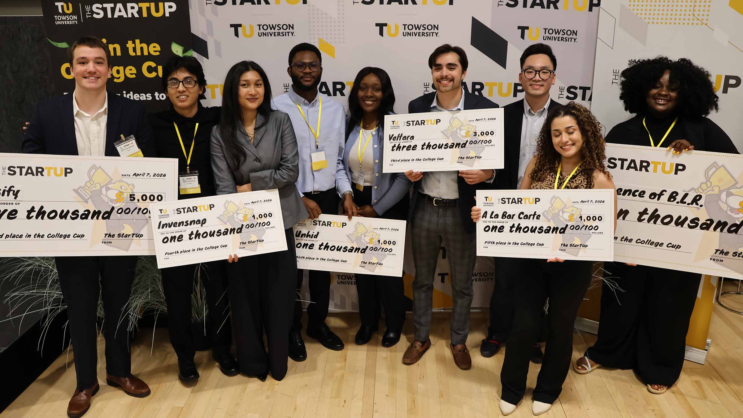 College Cup final pitch winners