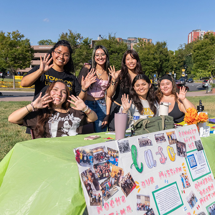 members of tu's latin american student organization