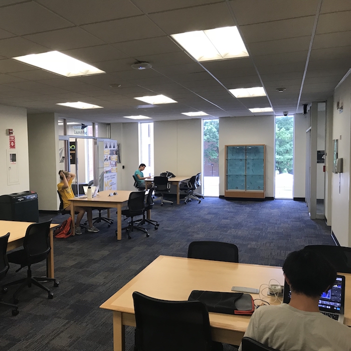 Cook Library study lounge