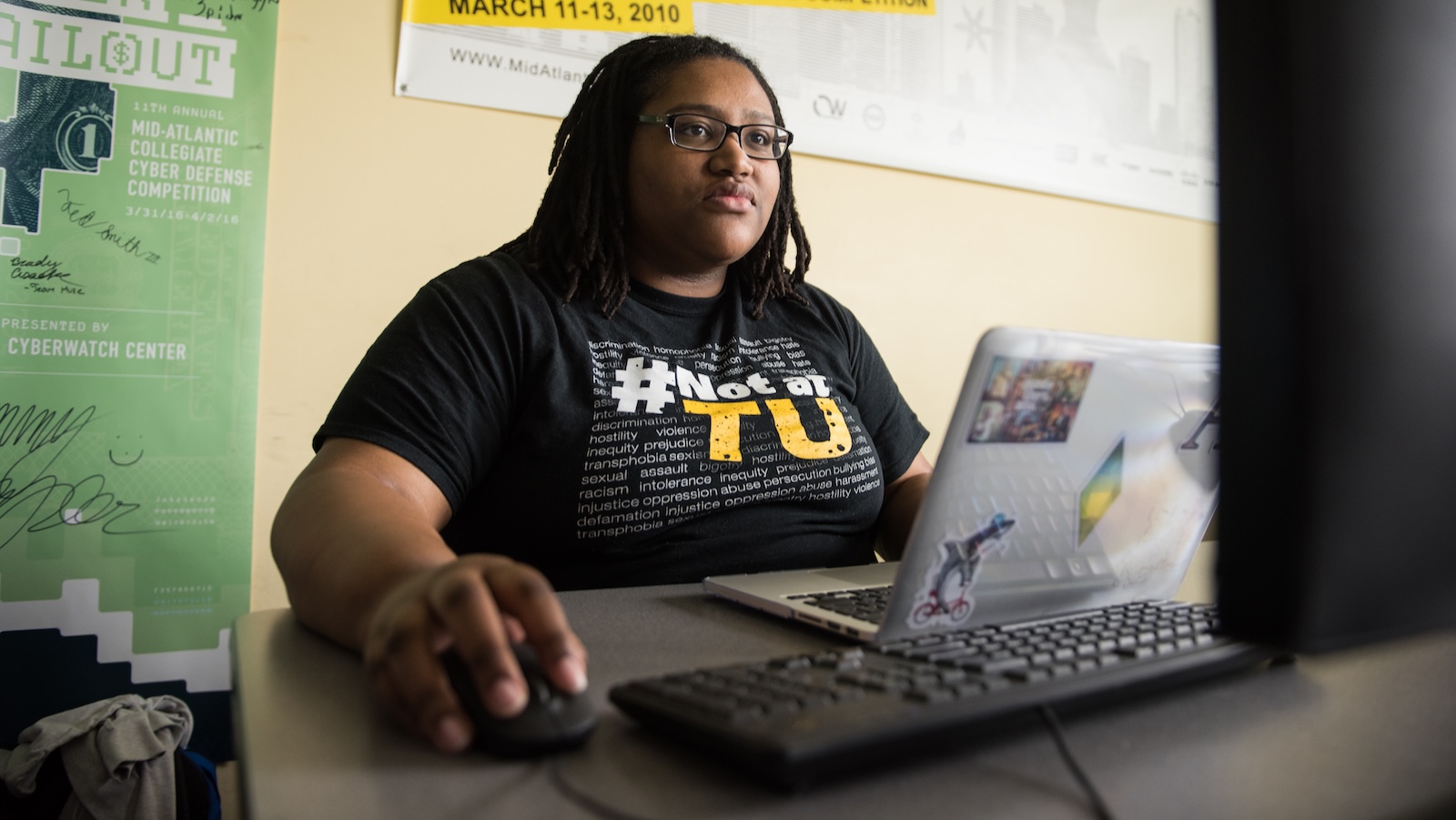 cybersecurity student