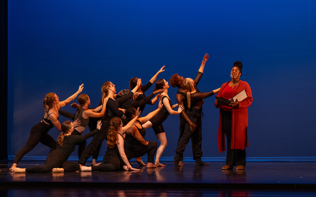 Members of the TU Dance Company