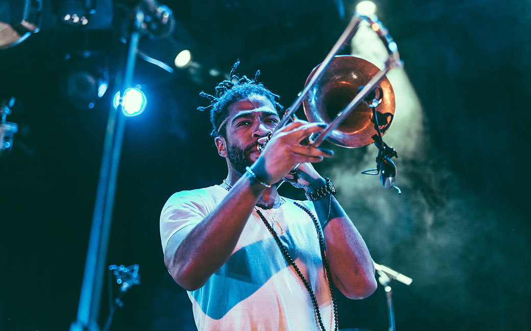 Trombonist Darius Christian