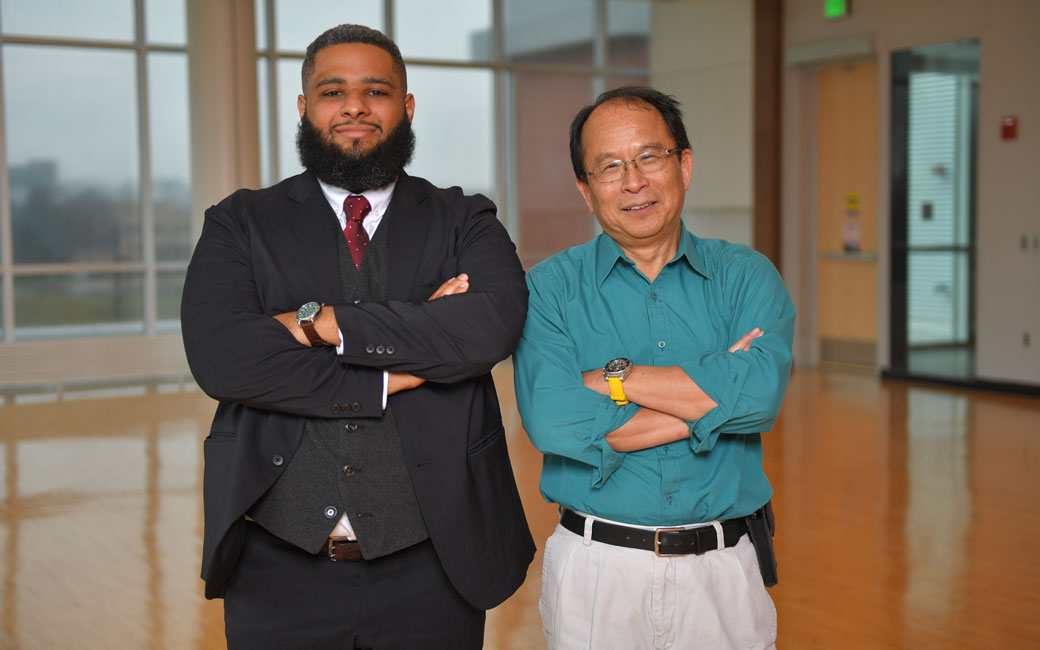 Kanji and David Jahangiri