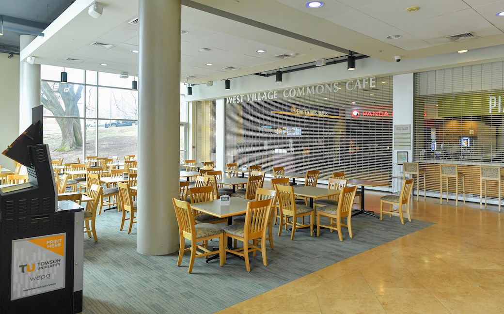 Scenes of TU over spring break 2020