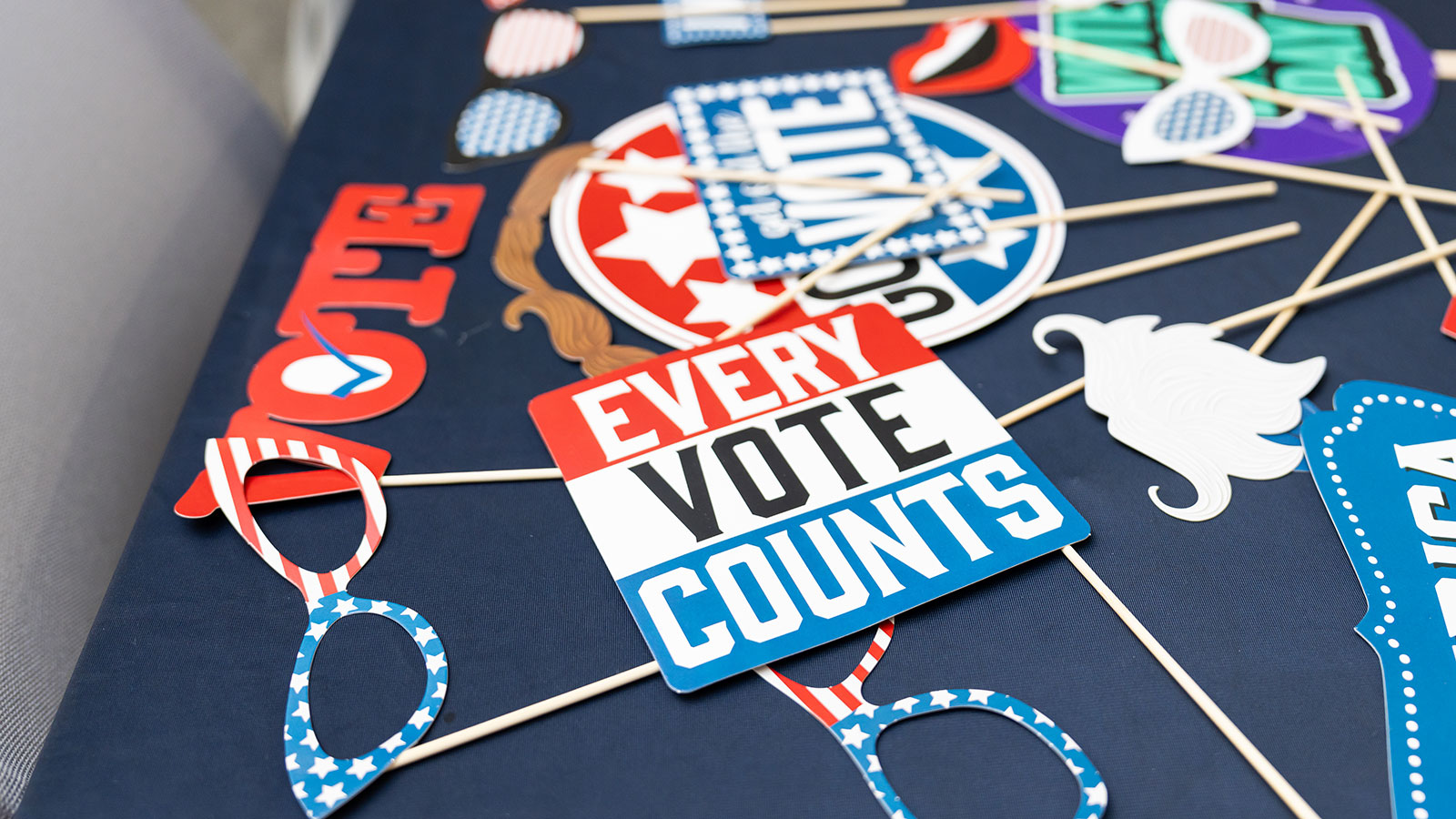 Every Vote Counts signage