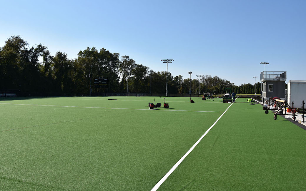 Towson University's new field hockey field