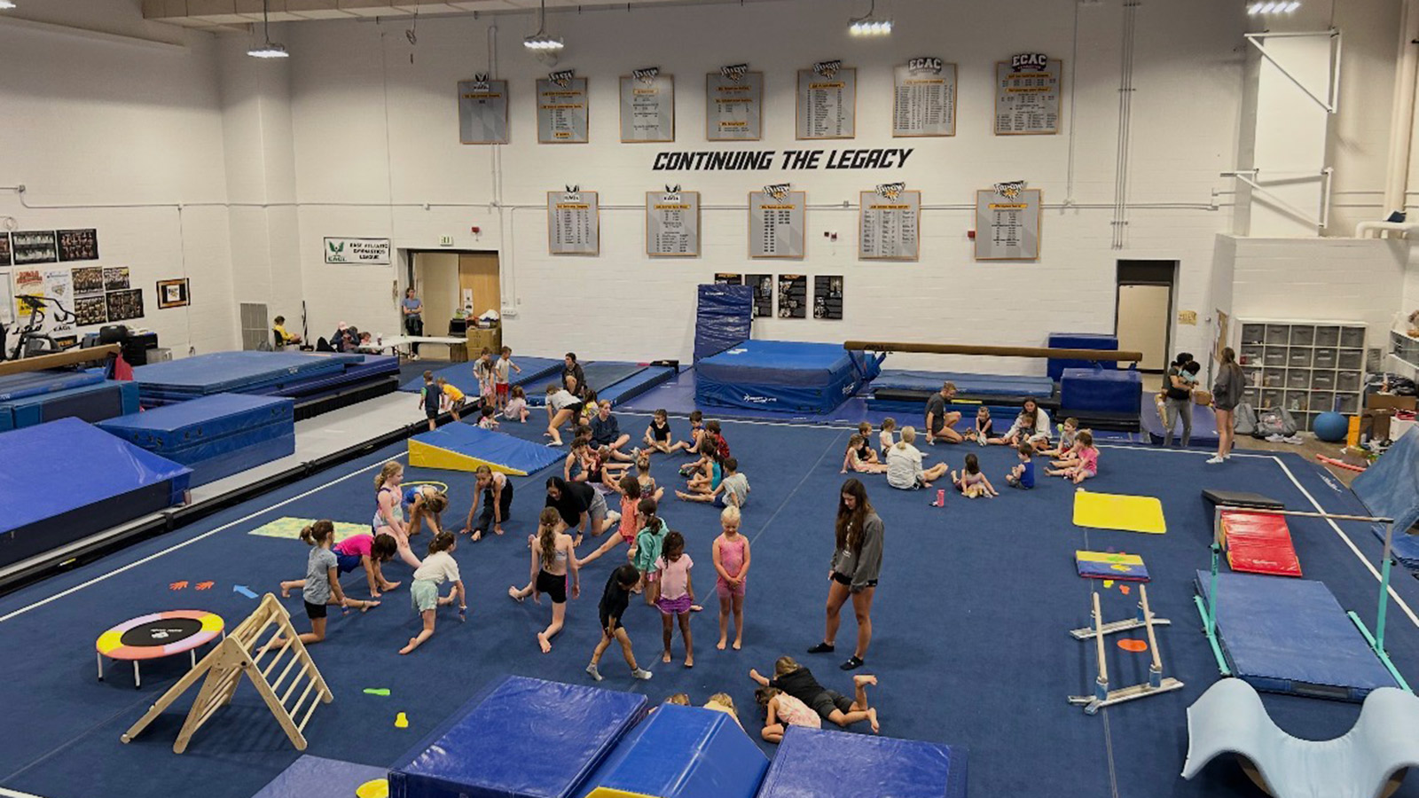 gymnastics camp at towson university
