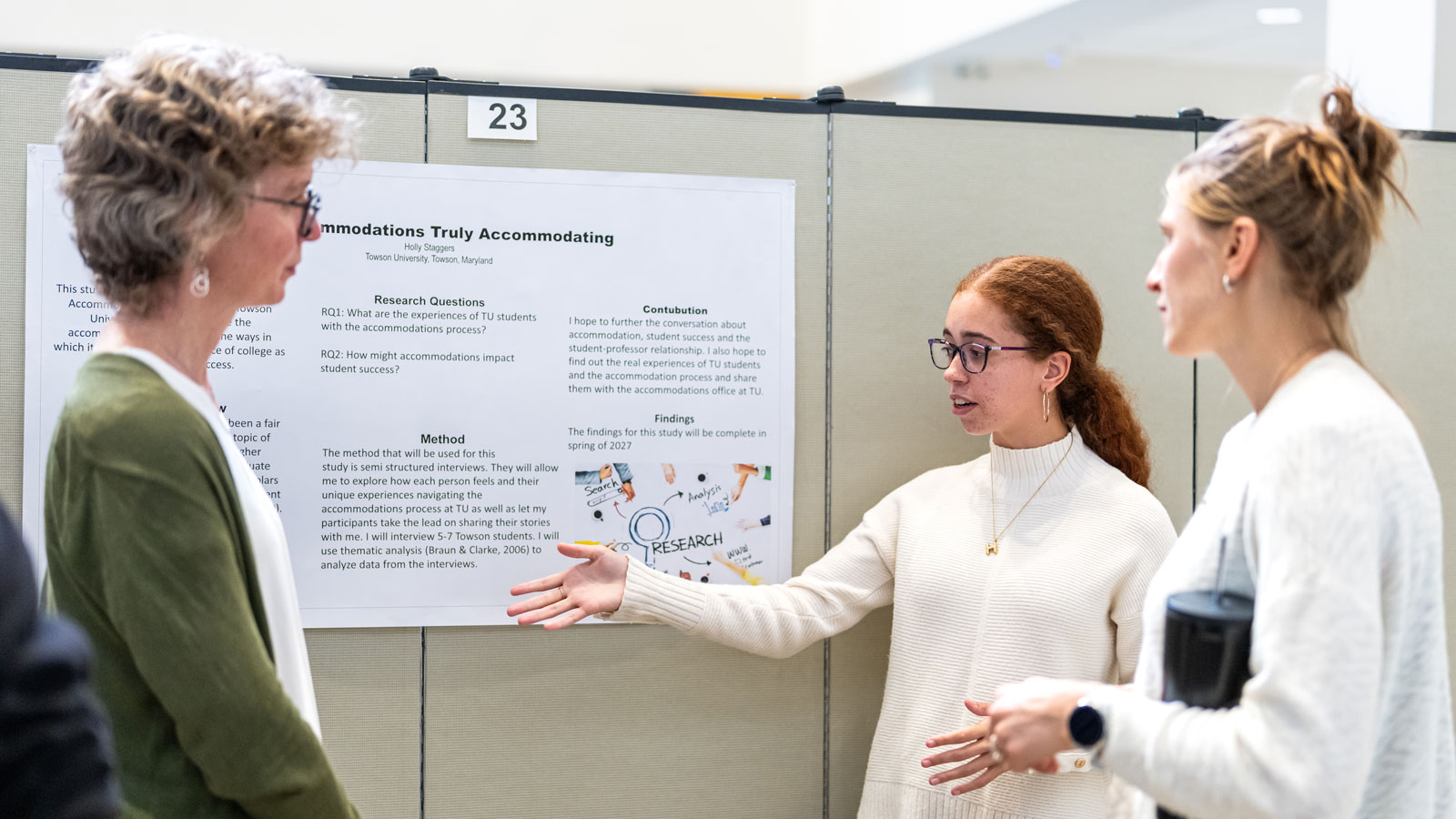 Holly Staggers shares the methodology behind her research project