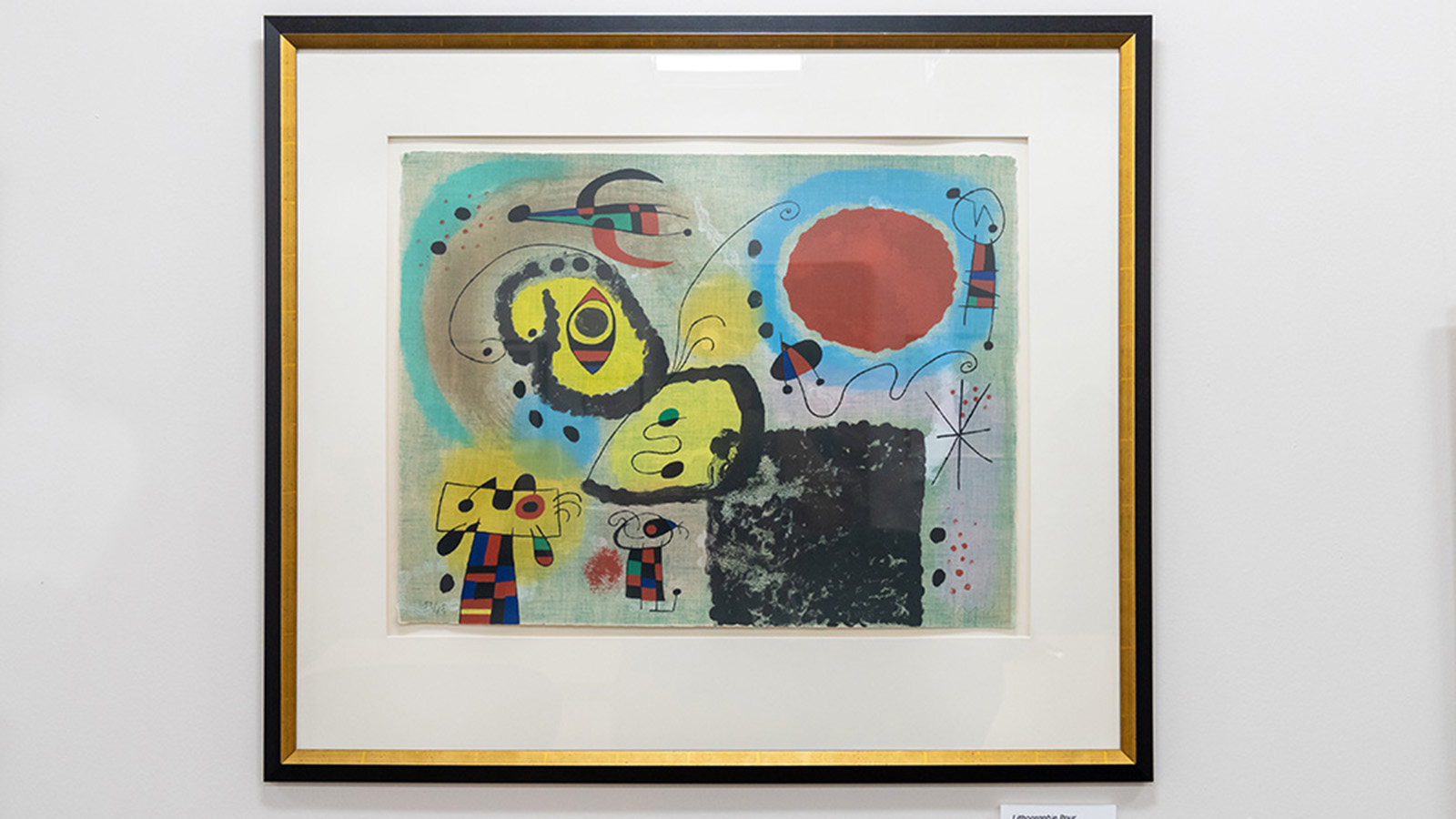 Lithograph by Miro