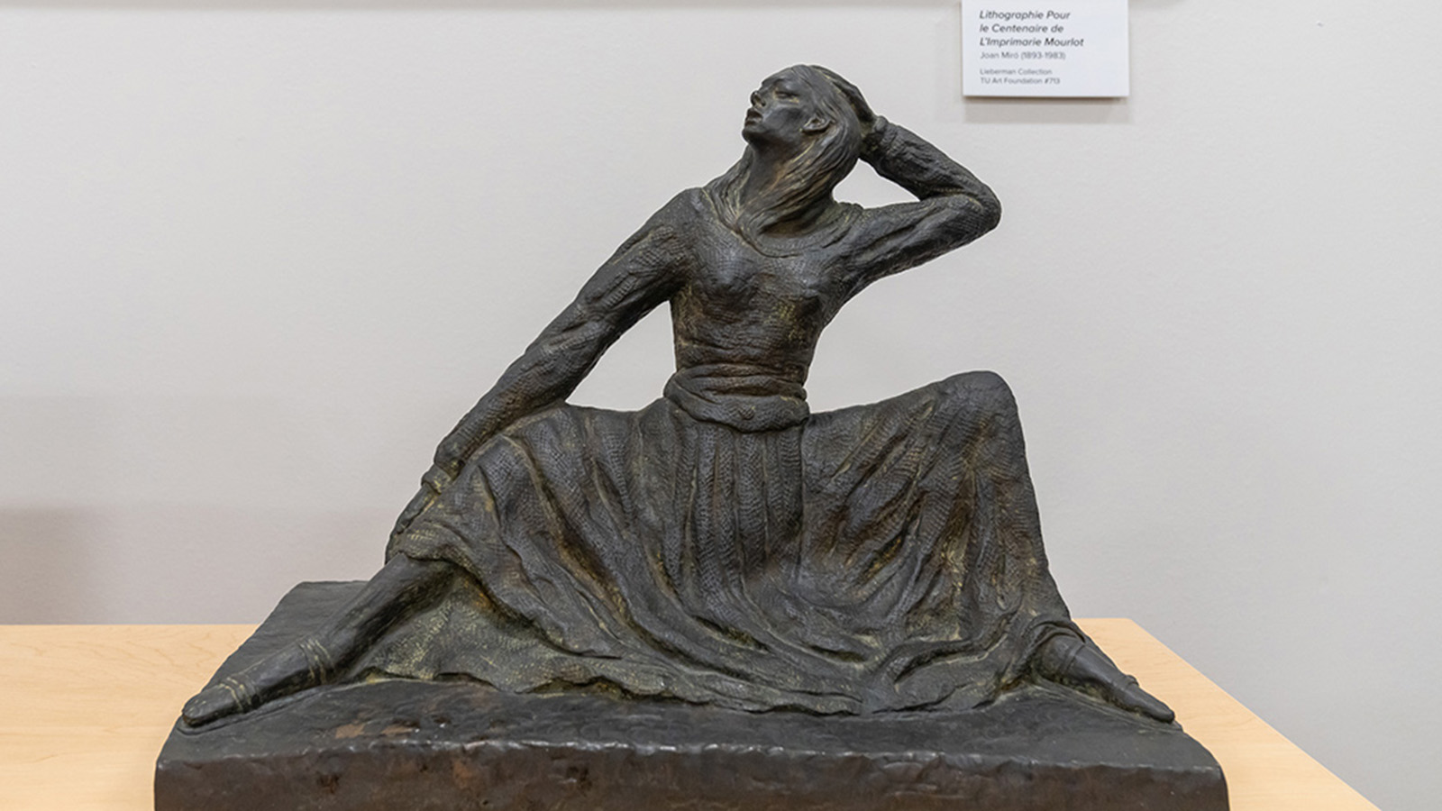 “Seated Dancer” by Frayda Shalowitz.