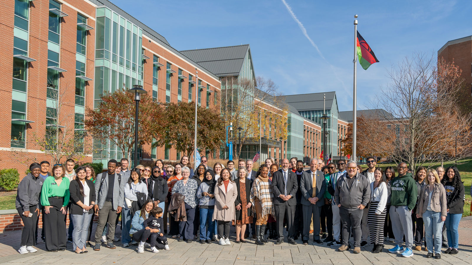 TU community celebrates International Education Week on International Walkway