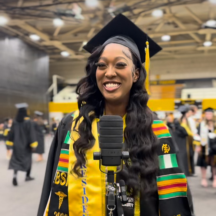 Towson University graduate