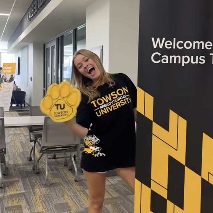 TU student tour guide