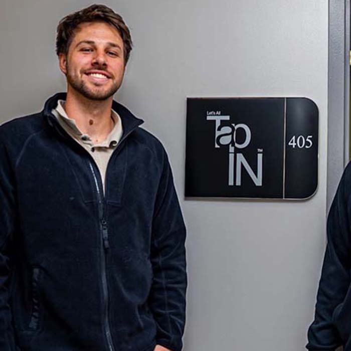 Let's Tap In co-founder