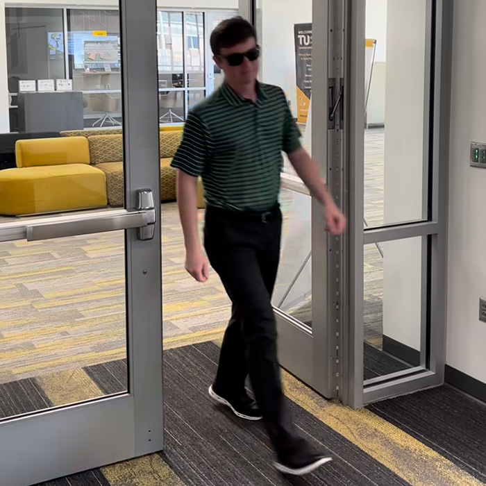 TU career center employee