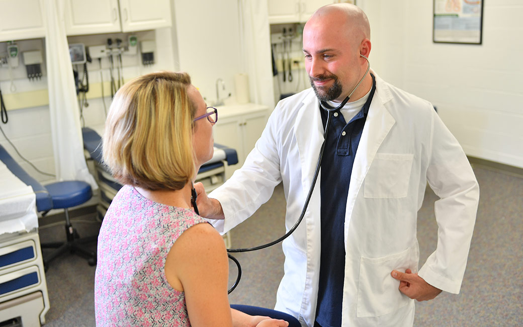 TU grad student Joe Santopietro