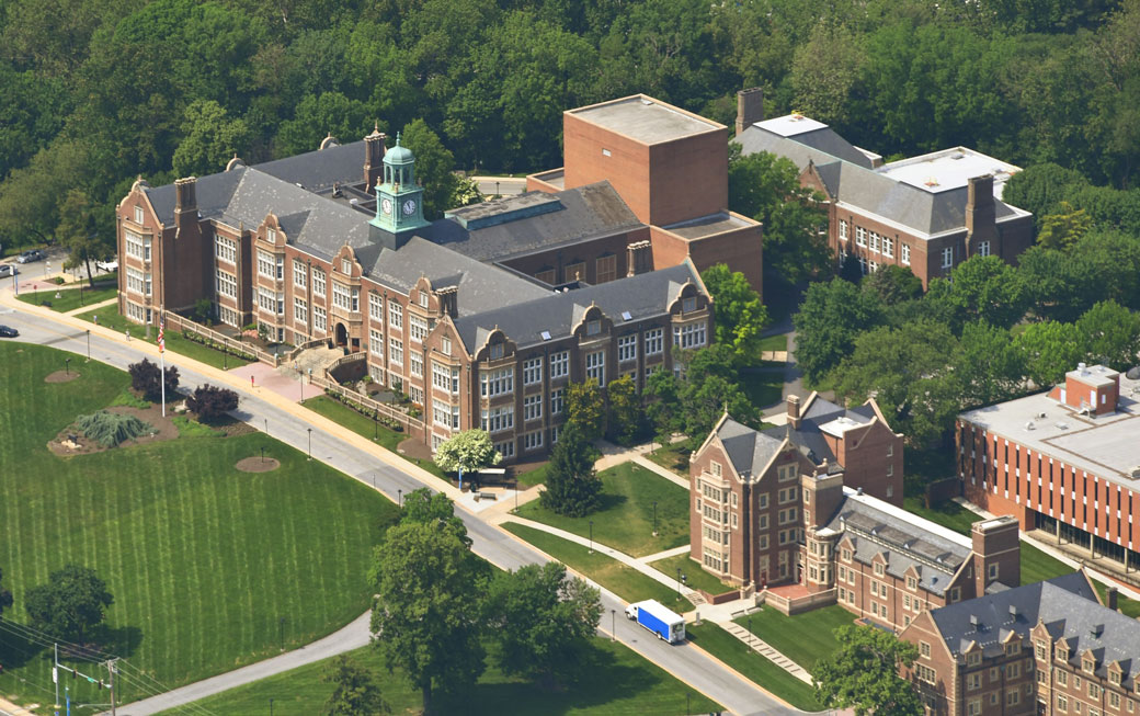 Aerial Shot of TU