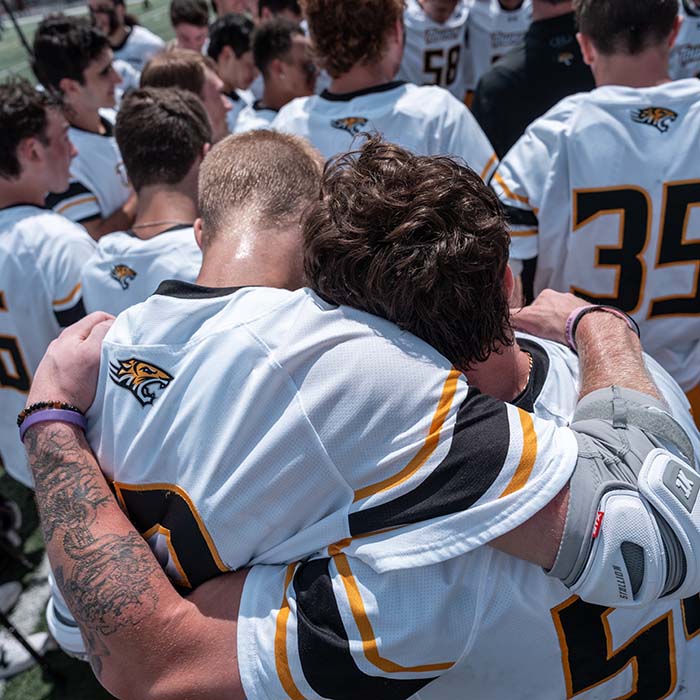 TU men's lacrosse team