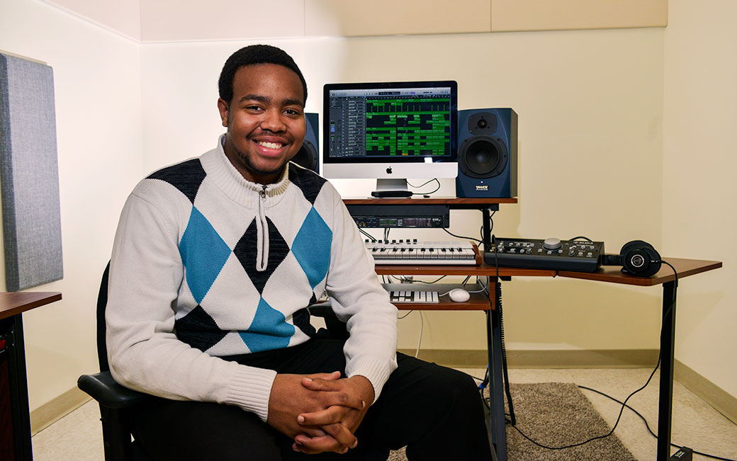 Leroy Hyson in the College of Fine Arts and Communication