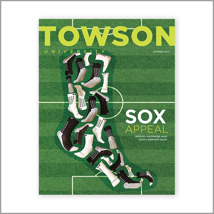 Towson magazine cover
