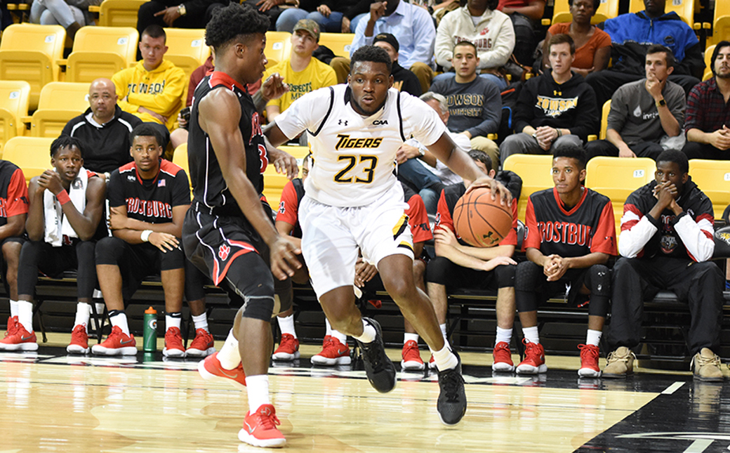 Towson University men's basketball senior Mike Morsell is averaging double-figures this season for the 6-1 Tigers. This weekend TU will travel to Belfast, Northern Ireland, to compete in the first Basketball Hall of Fame Belfast Classic. 