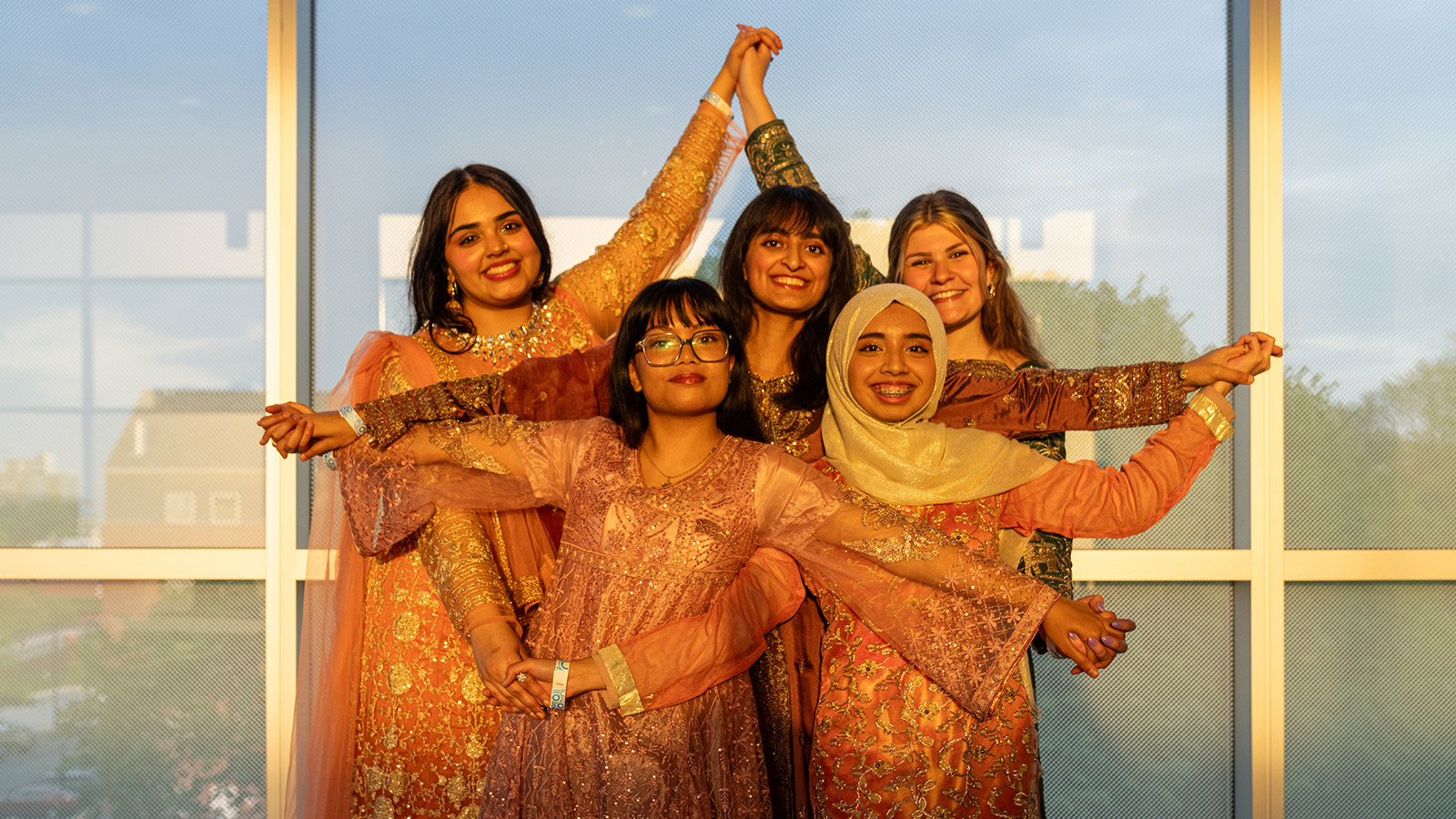 students at my big fat desi wedding