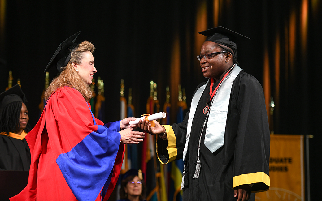 Montel Medley graduates from TU