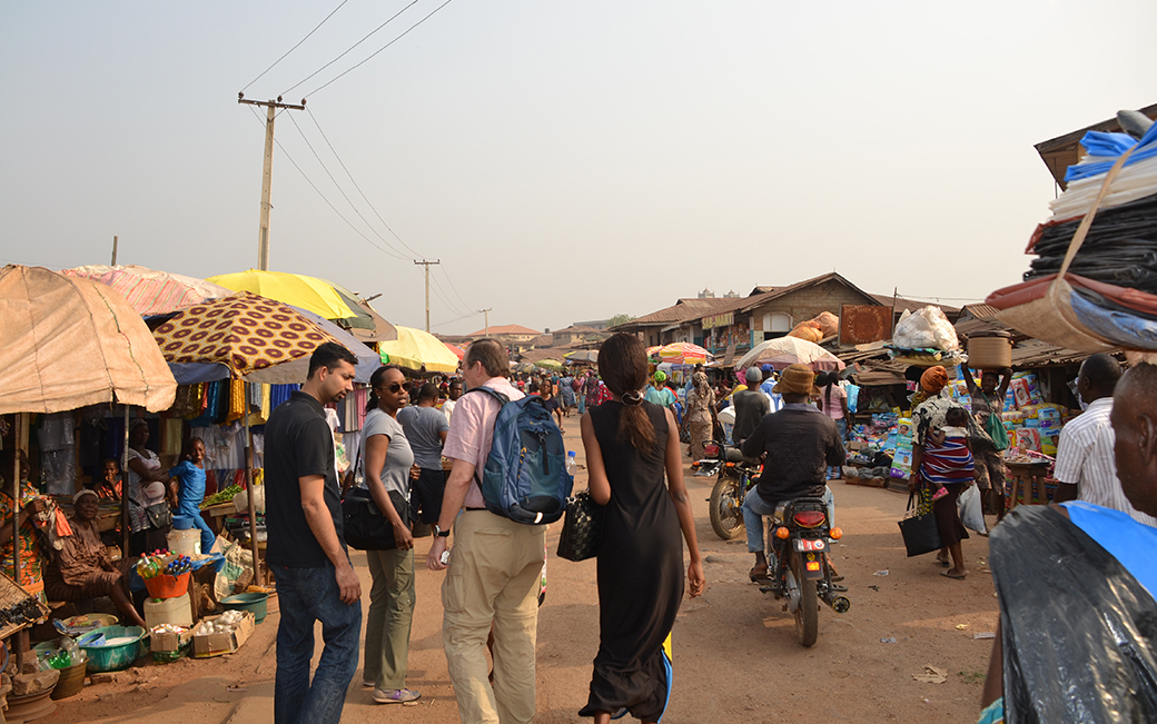 A Nigerian market