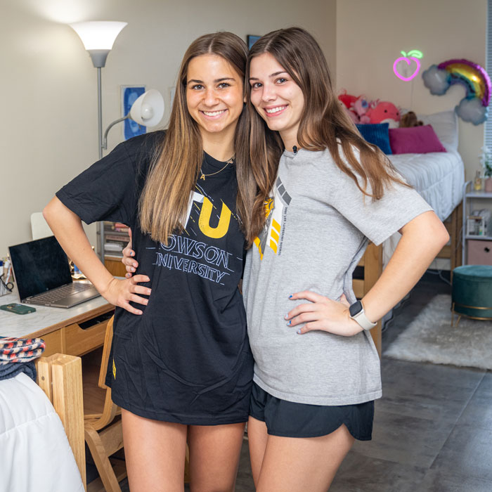 Two Students In a Dorm Room