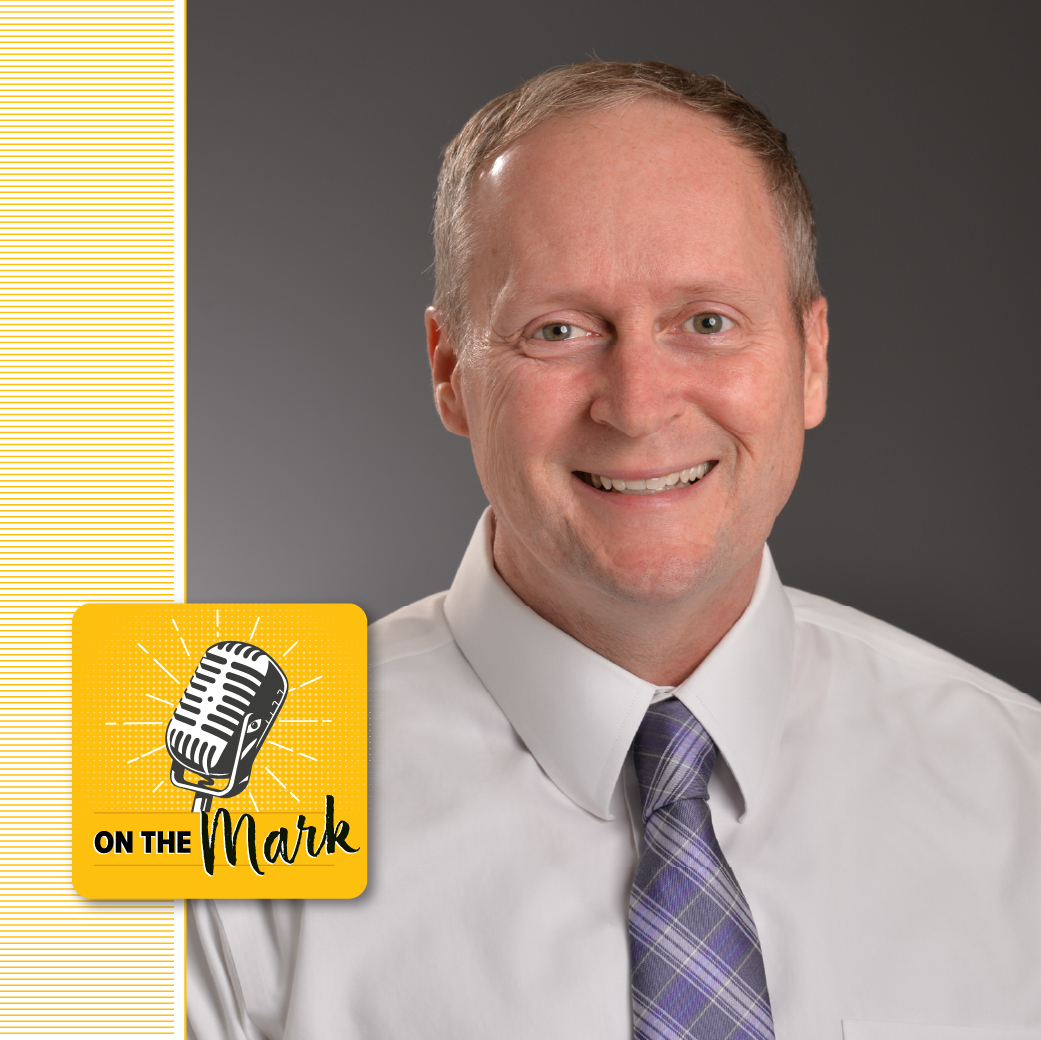 dr david brannon with on the mark logo overtop