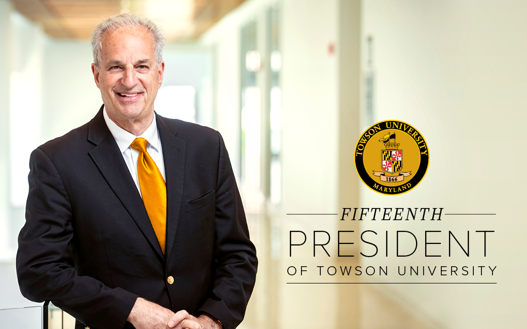 An Image Mark R. Ginsberg, the 15th President of Towson University