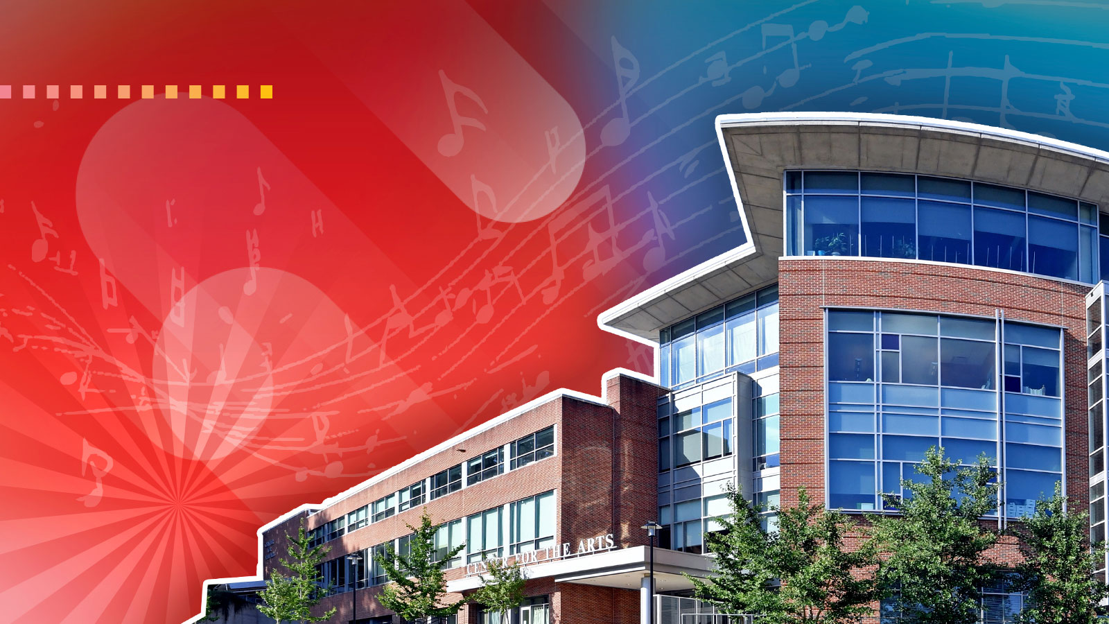 center for the arts graphic